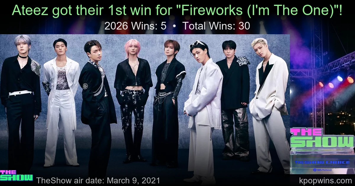 Ateez - Fireworks (I'm The One)